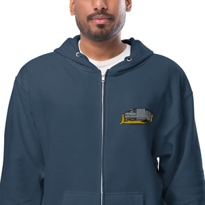 Killdozer Embroidered Fleece Zip hoodie