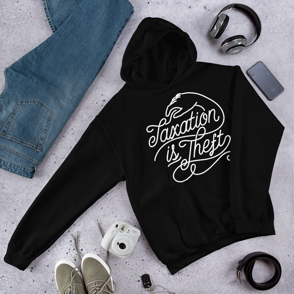 Taxation is Theft Pullover Unisex Hoodie