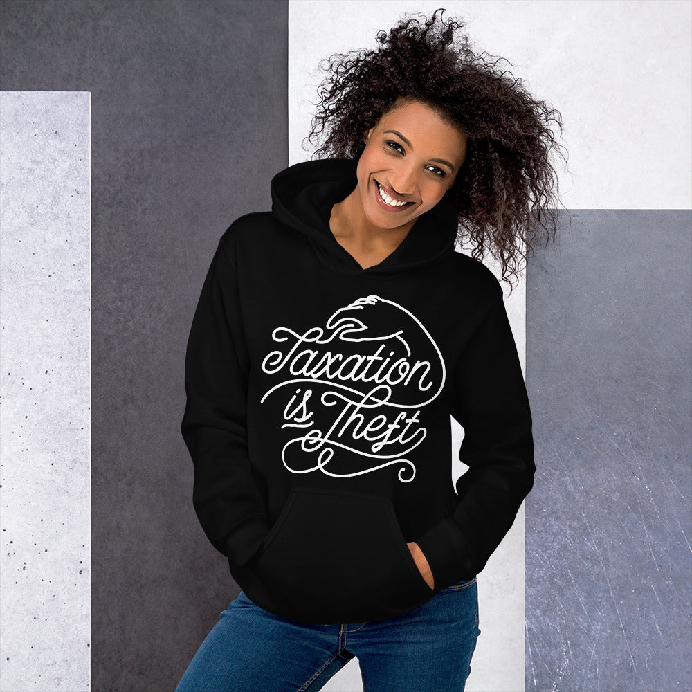 Taxation is Theft Pullover Unisex Hoodie