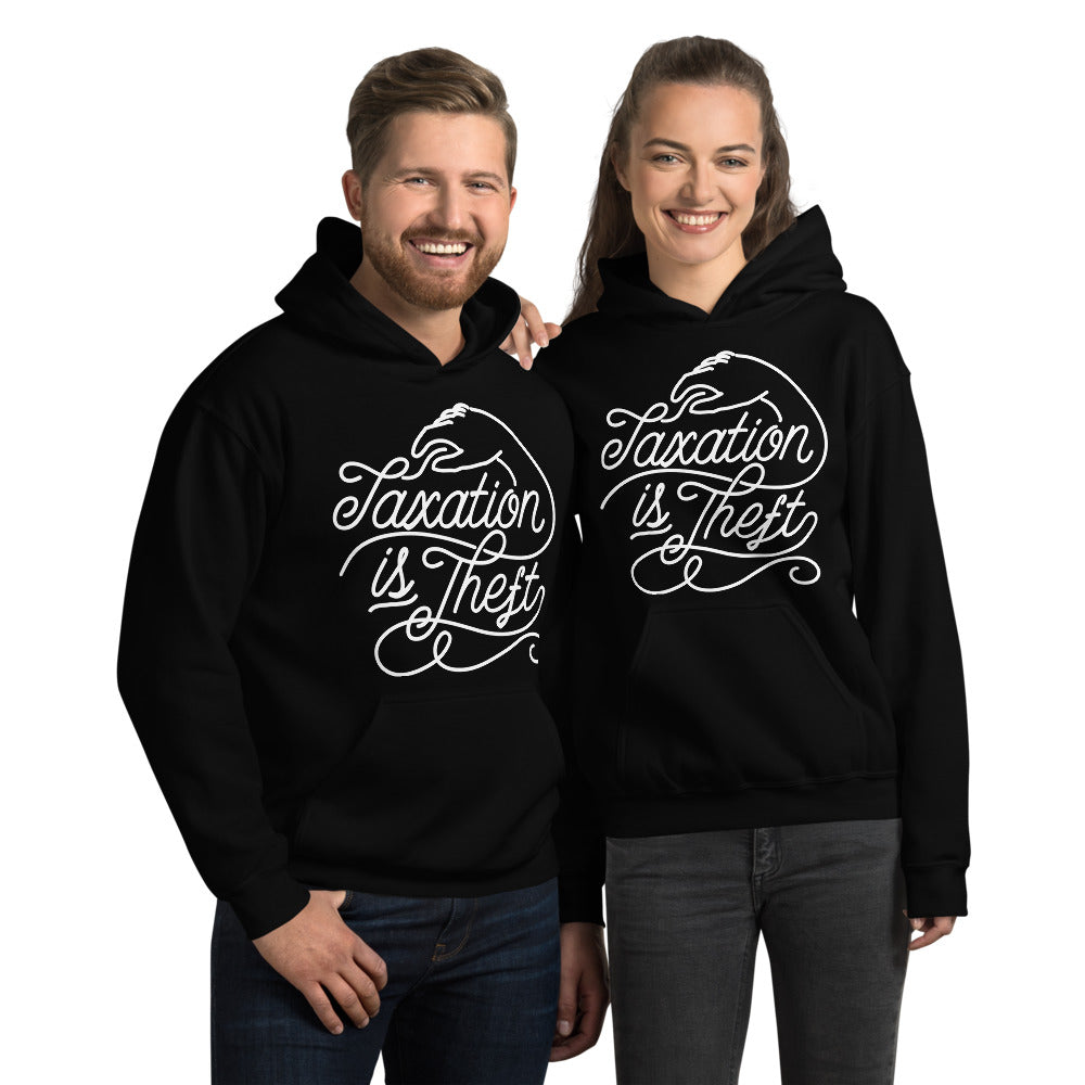 Taxation is Theft Pullover Unisex Hoodie