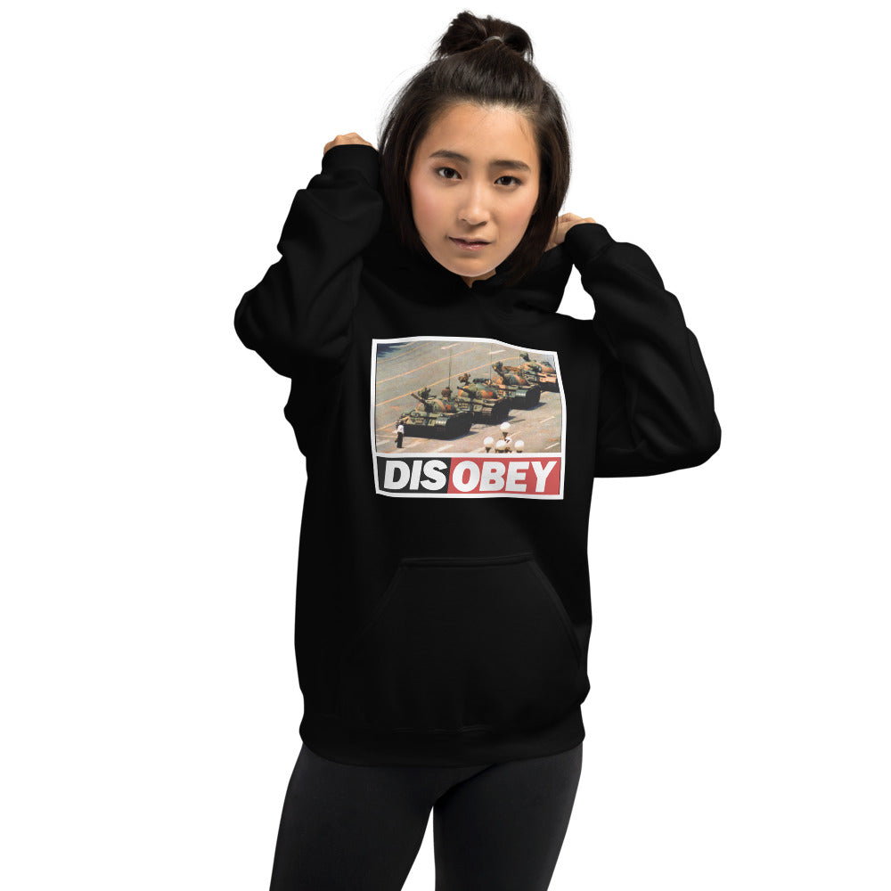 Tank Man DISOBEY 30th Anniversary Unisex Graphic Hoodie