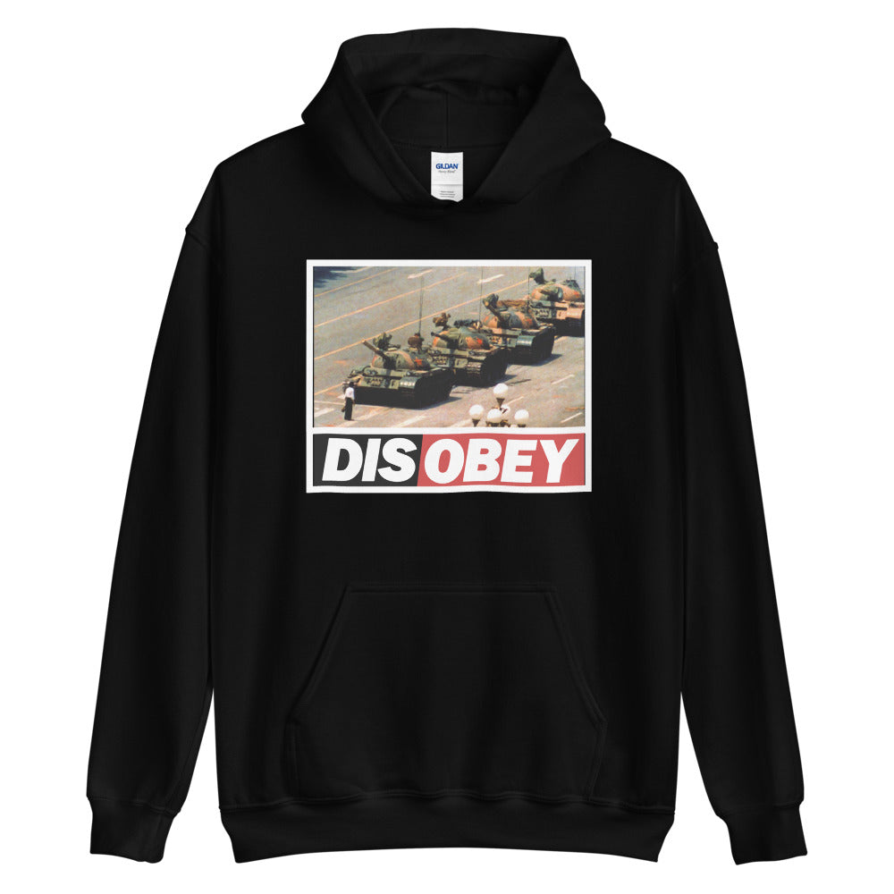 Tank Man DISOBEY 30th Anniversary Unisex Graphic Hoodie