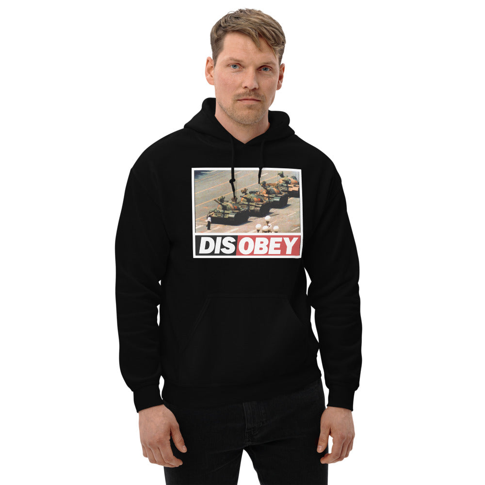 Tank Man DISOBEY 30th Anniversary Unisex Graphic Hoodie