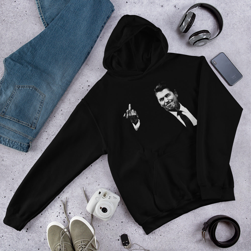 Gipper Flipping the Bird Unisex Hoodie
