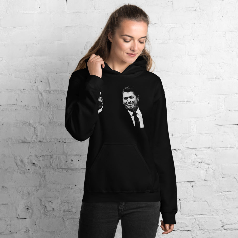 Gipper Flipping the Bird Unisex Hoodie