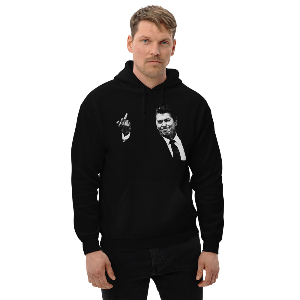 Gipper Flipping the Bird Unisex Hoodie