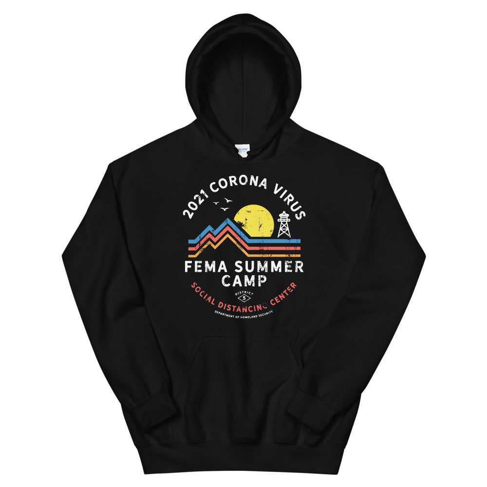 2021 Corona Virus FEMA Summer Camp Unisex Hoodie