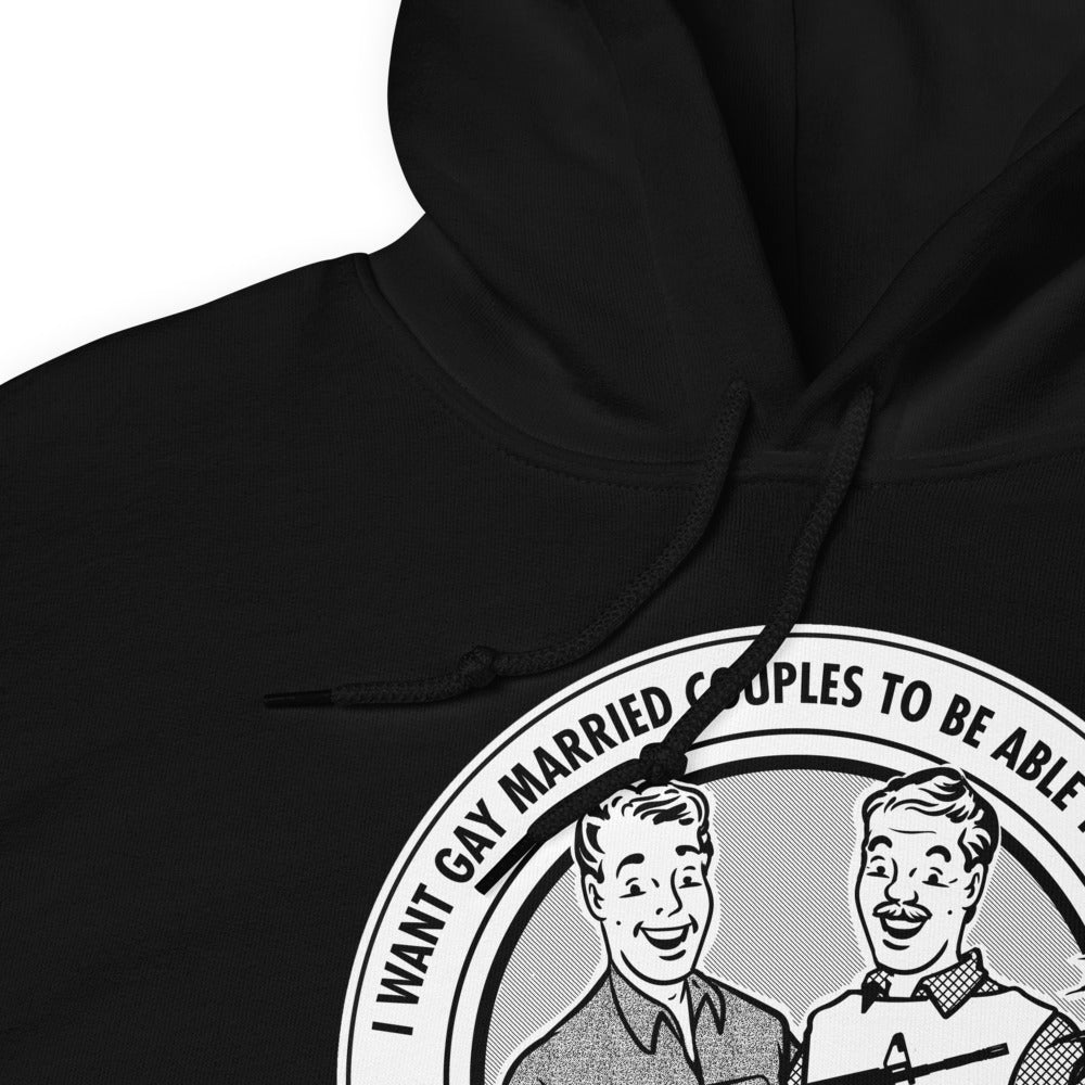 I Want Gay Married Couples To Protect Their Marijuana Plants With Guns Shirt Hooded Sweatshirt