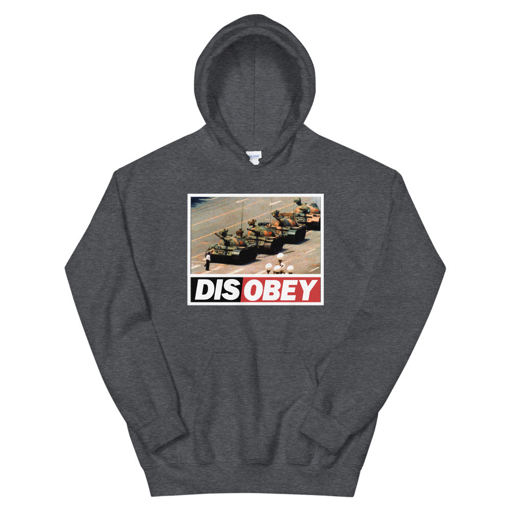 Tank Man DISOBEY 30th Anniversary Unisex Graphic Hoodie