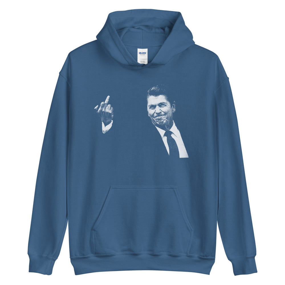 Gipper Flipping the Bird Unisex Hoodie