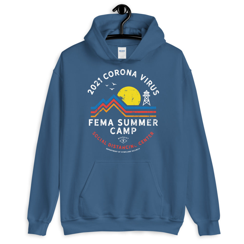 2021 Corona Virus FEMA Summer Camp Unisex Hoodie