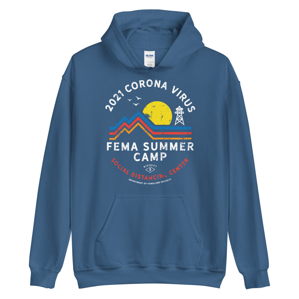 2021 Corona Virus FEMA Summer Camp Unisex Hoodie