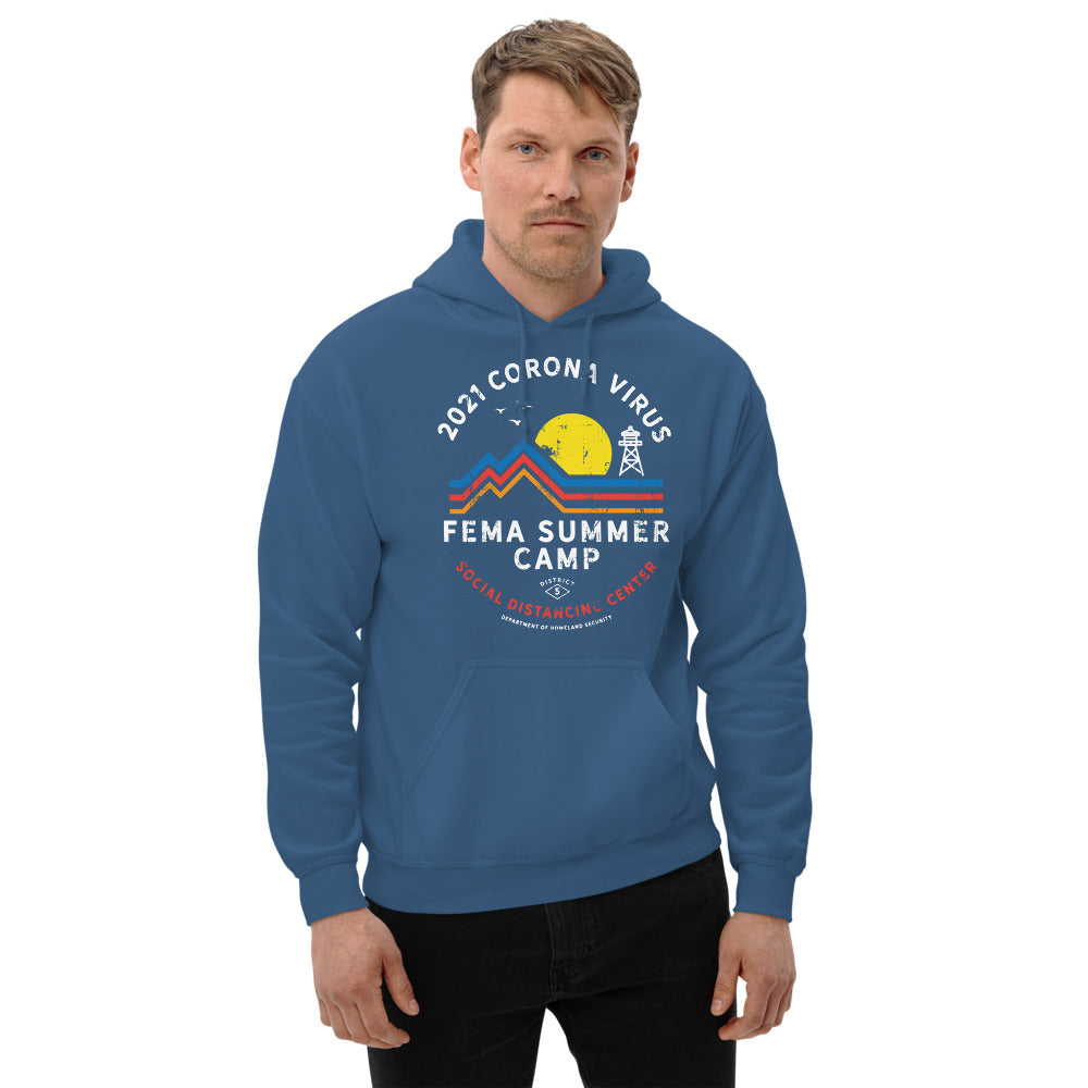 2021 Corona Virus FEMA Summer Camp Unisex Hoodie