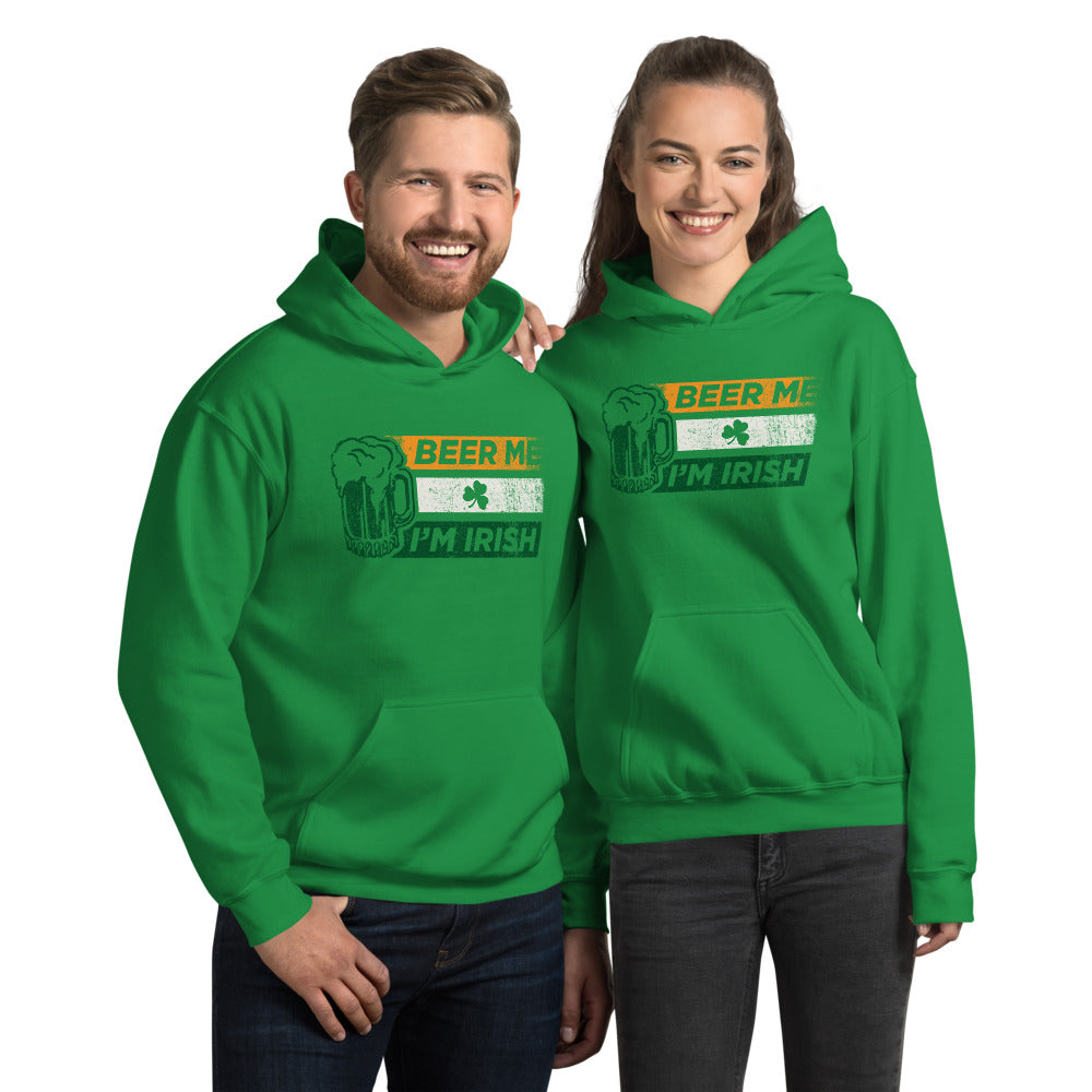 Keep Calm And Drink Beer Irish Unisex Hoodie