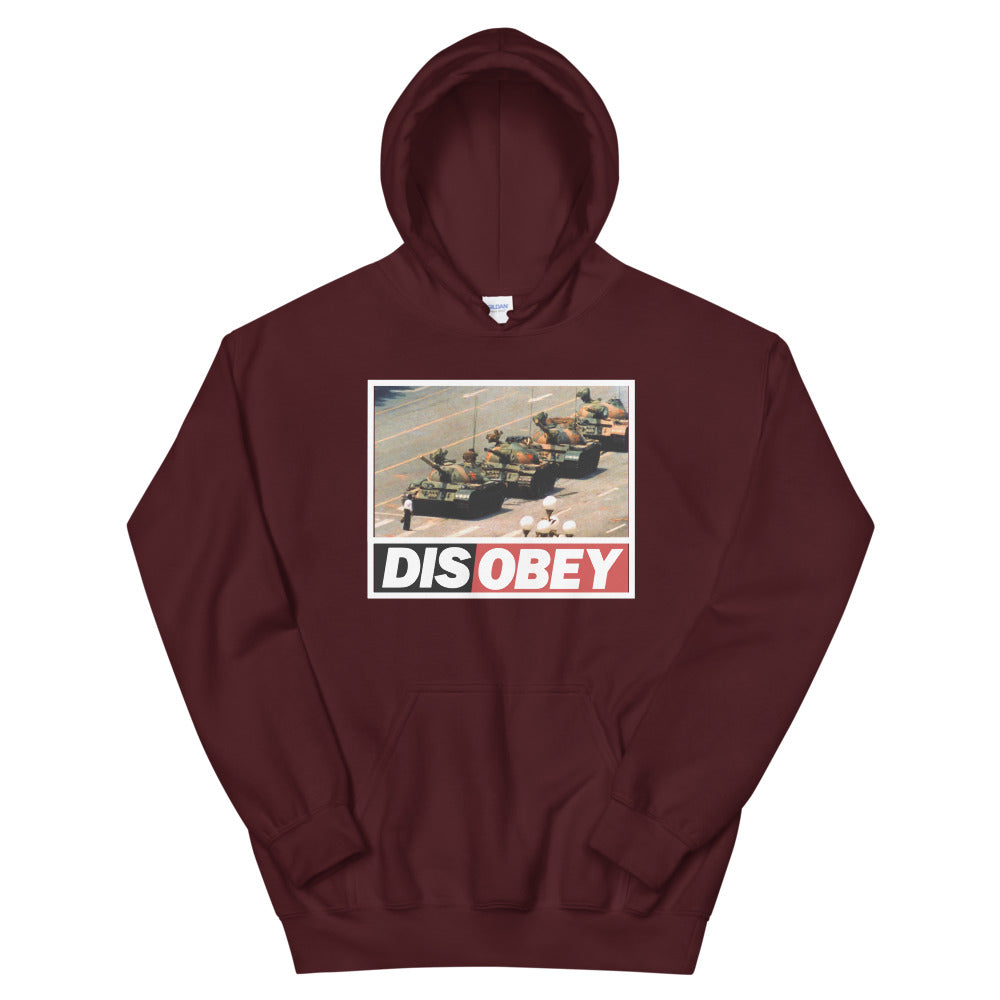 Tank Man DISOBEY 30th Anniversary Unisex Graphic Hoodie