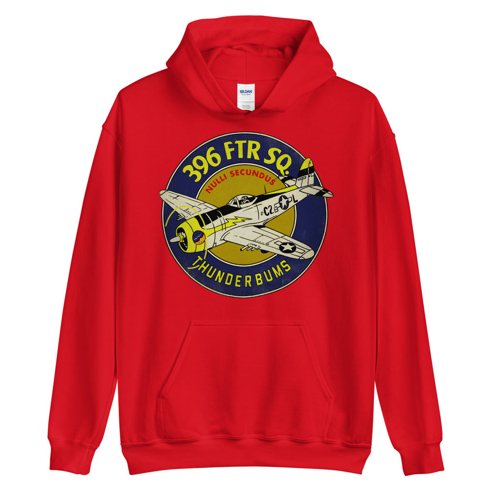 396th Fighter Squadron Thunderbums Hooded Sweatshirt