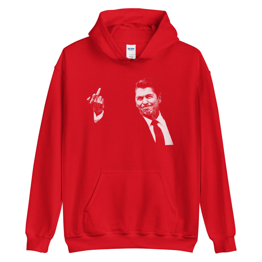 Gipper Flipping the Bird Unisex Hoodie