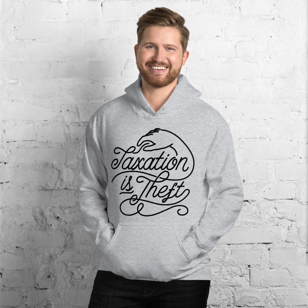 Taxation is Theft Pullover Unisex Hoodie