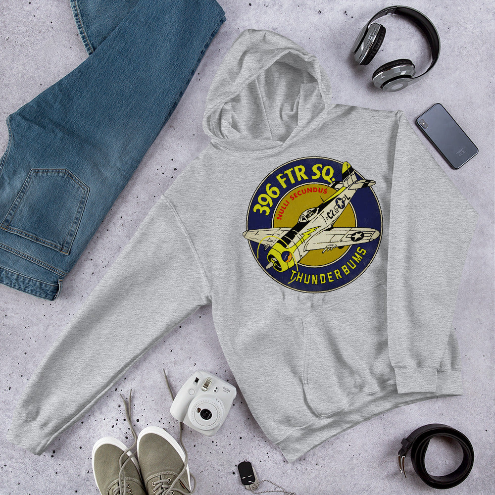 396th Fighter Squadron Thunderbums Hooded Sweatshirt