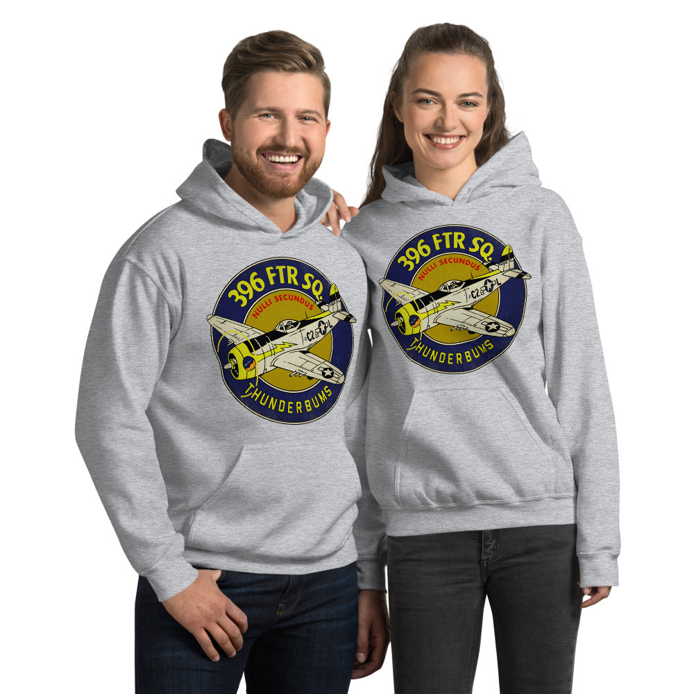396th Fighter Squadron Thunderbums Hooded Sweatshirt