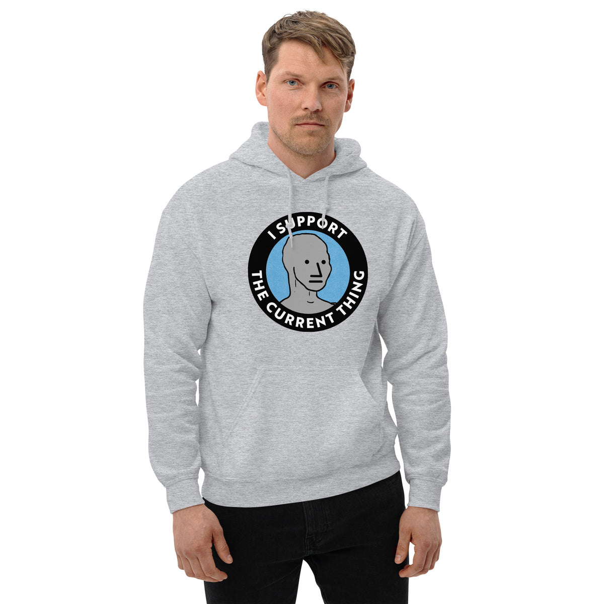 I Support the Current Thing NPC Unisex Hoodie