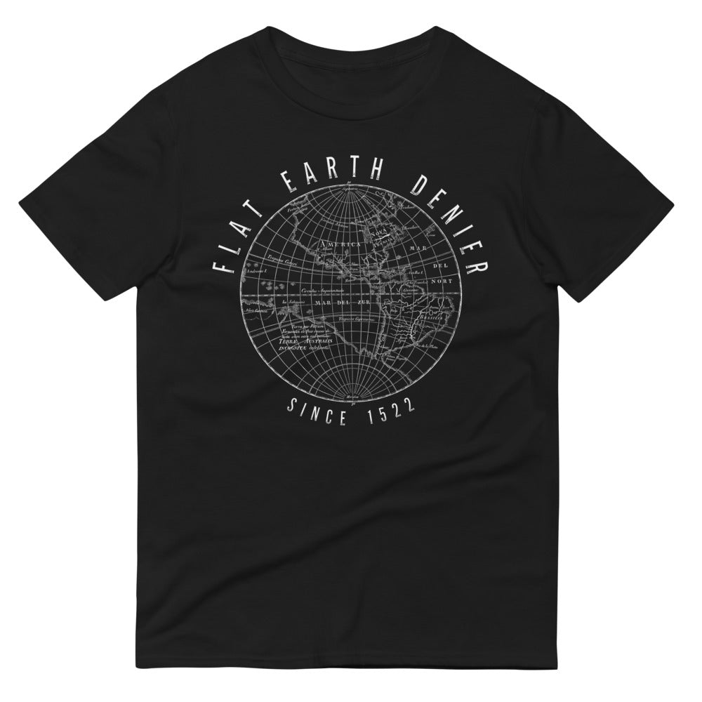 Flat Earth Denier T-Shirt - Liberty Maniacs