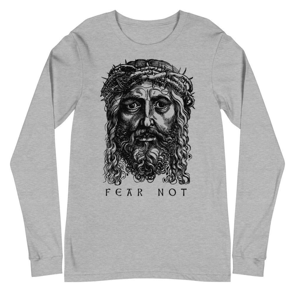 Jesus Fear Not Long-Sleeve Unisex Graphic T-Shirt