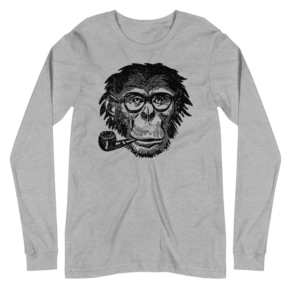 Highly Evolved Chimpanzee Unisex Long Sleeve Graphic Tee