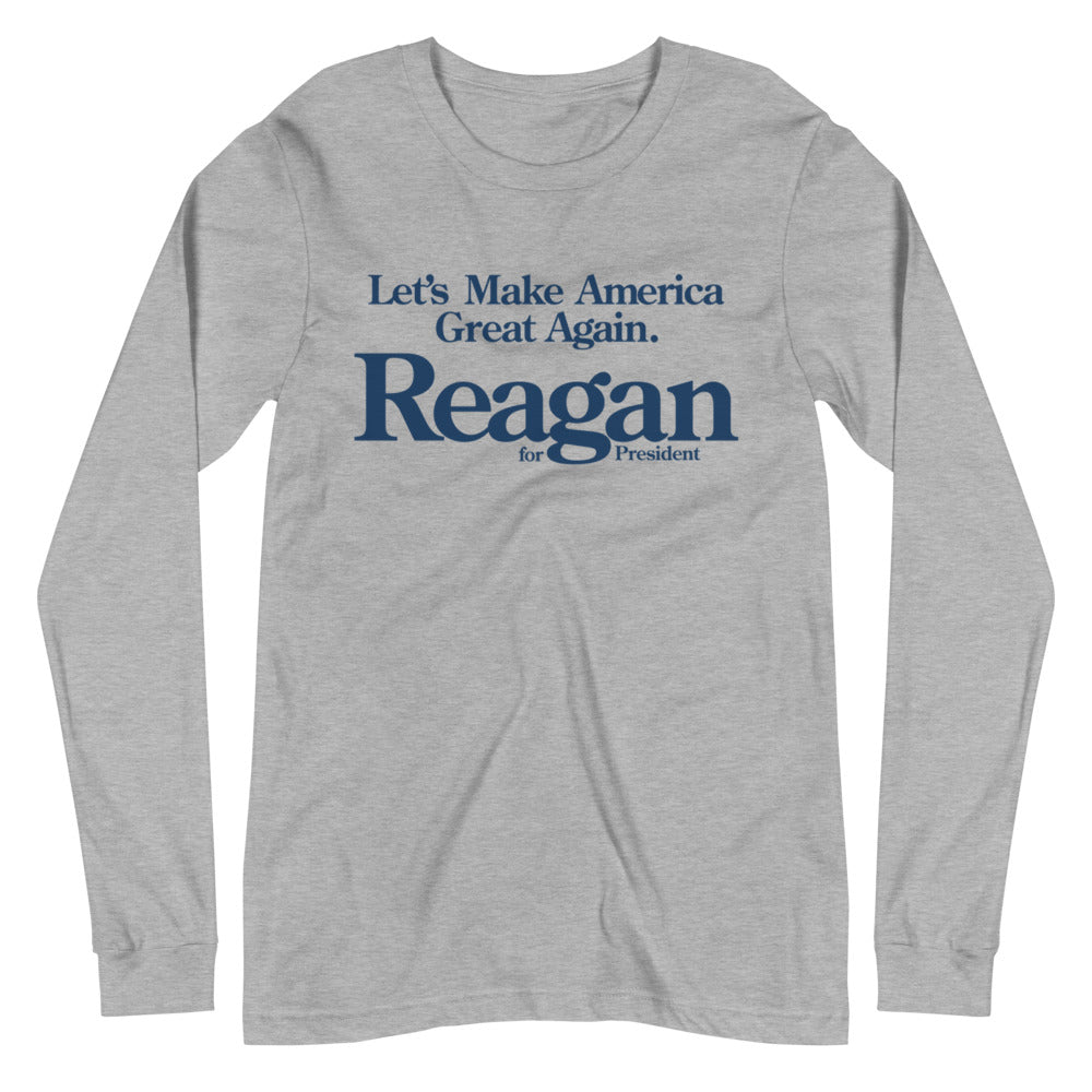 Reagan 1980 Make America Great Again Vintage Long Sleeve T-Shirt