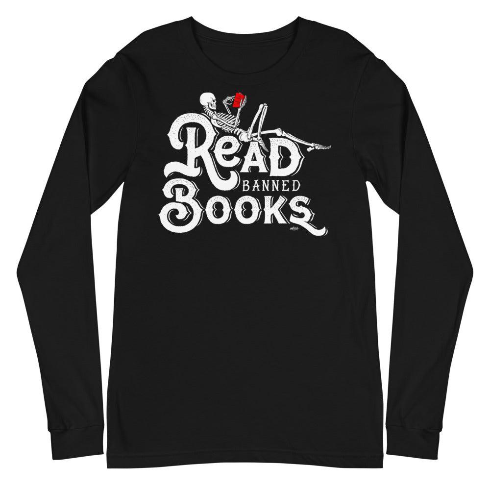 Read Banned Books Unisex Long Sleeve Tee