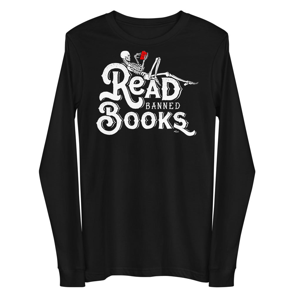 Read Banned Books Unisex Long Sleeve Tee