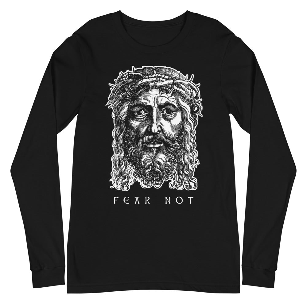 Jesus Fear Not Long-Sleeve Unisex Graphic T-Shirt