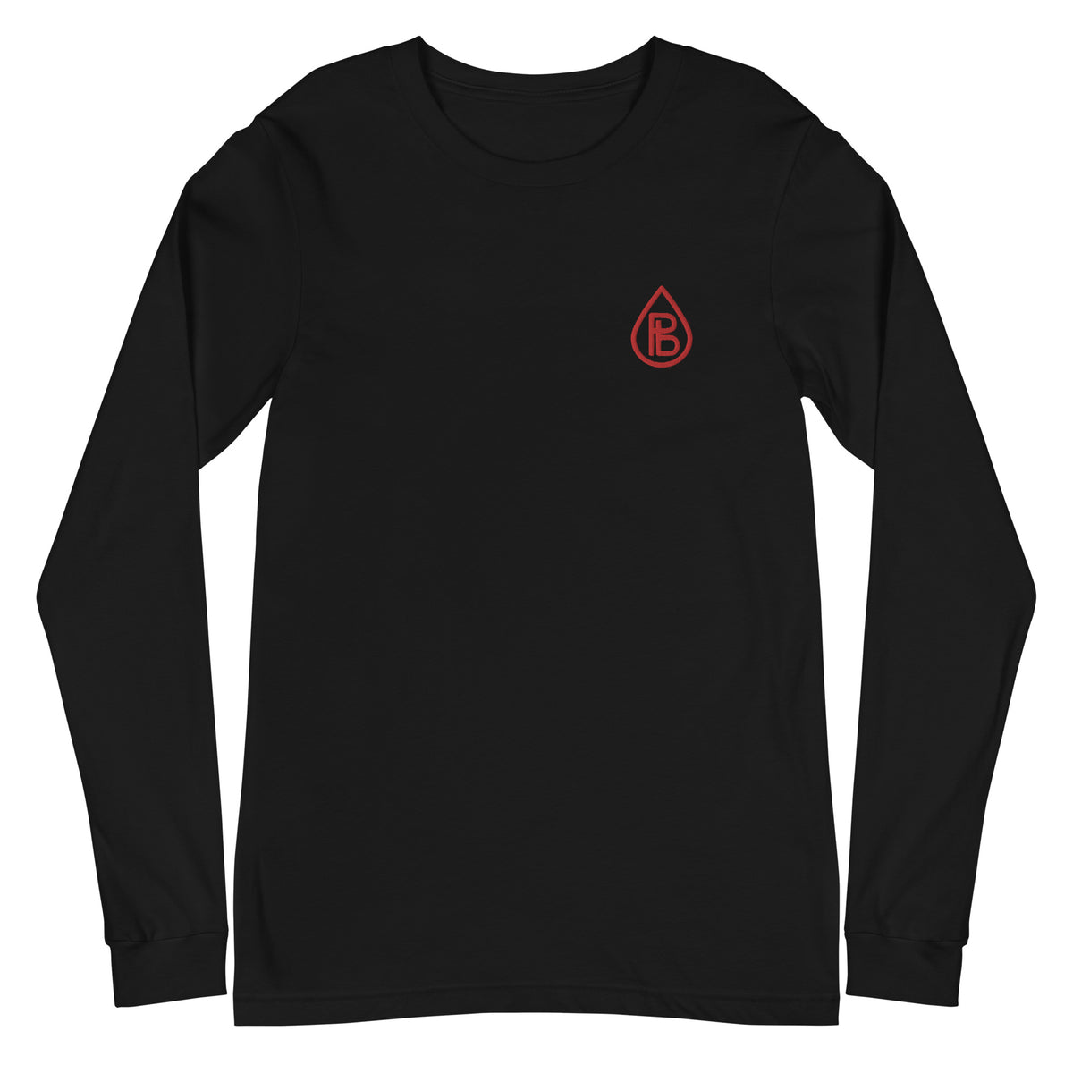 Pureblood Embroidered Logo Long Sleeve Tee