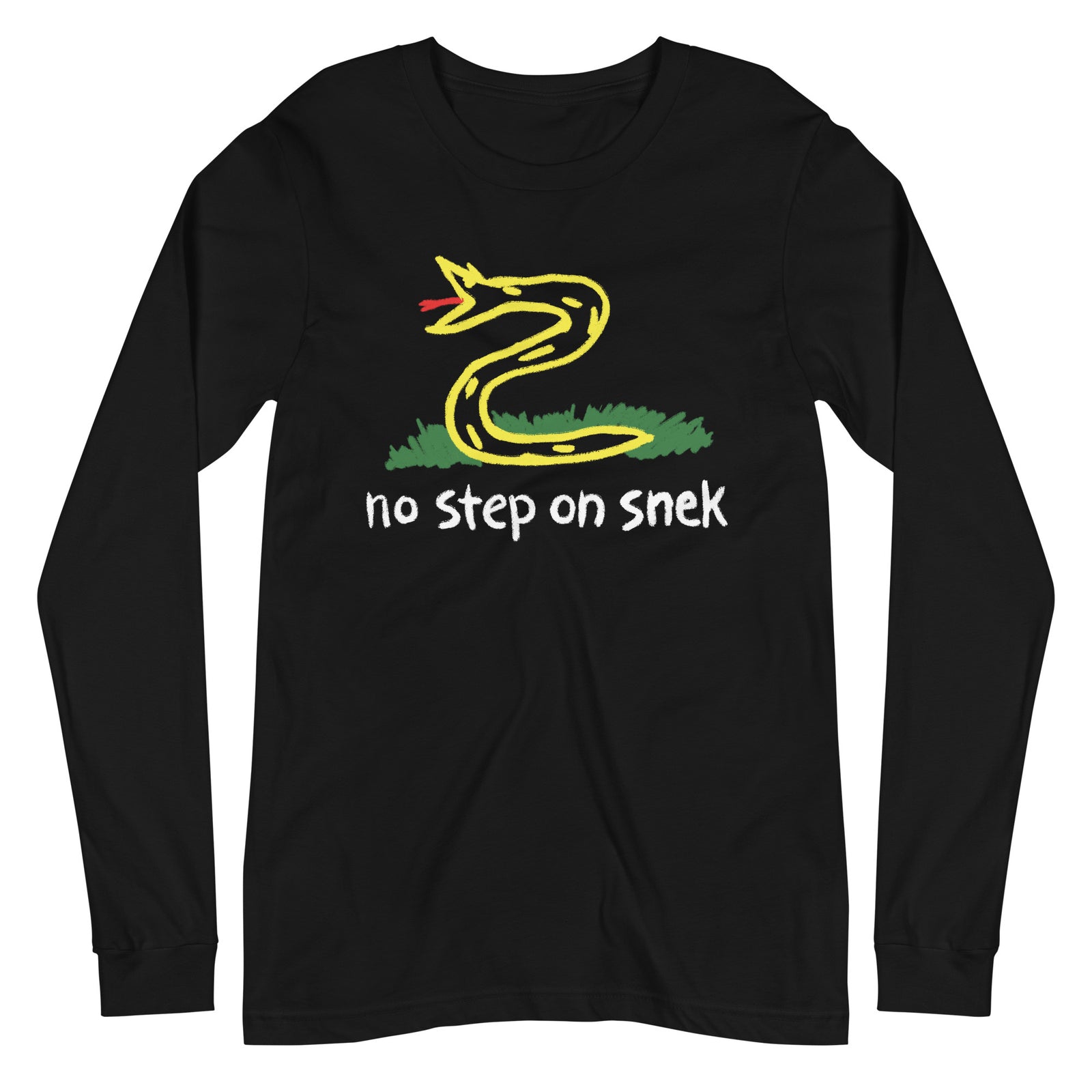 No Step On Snek Long Sleeve T-Shirt