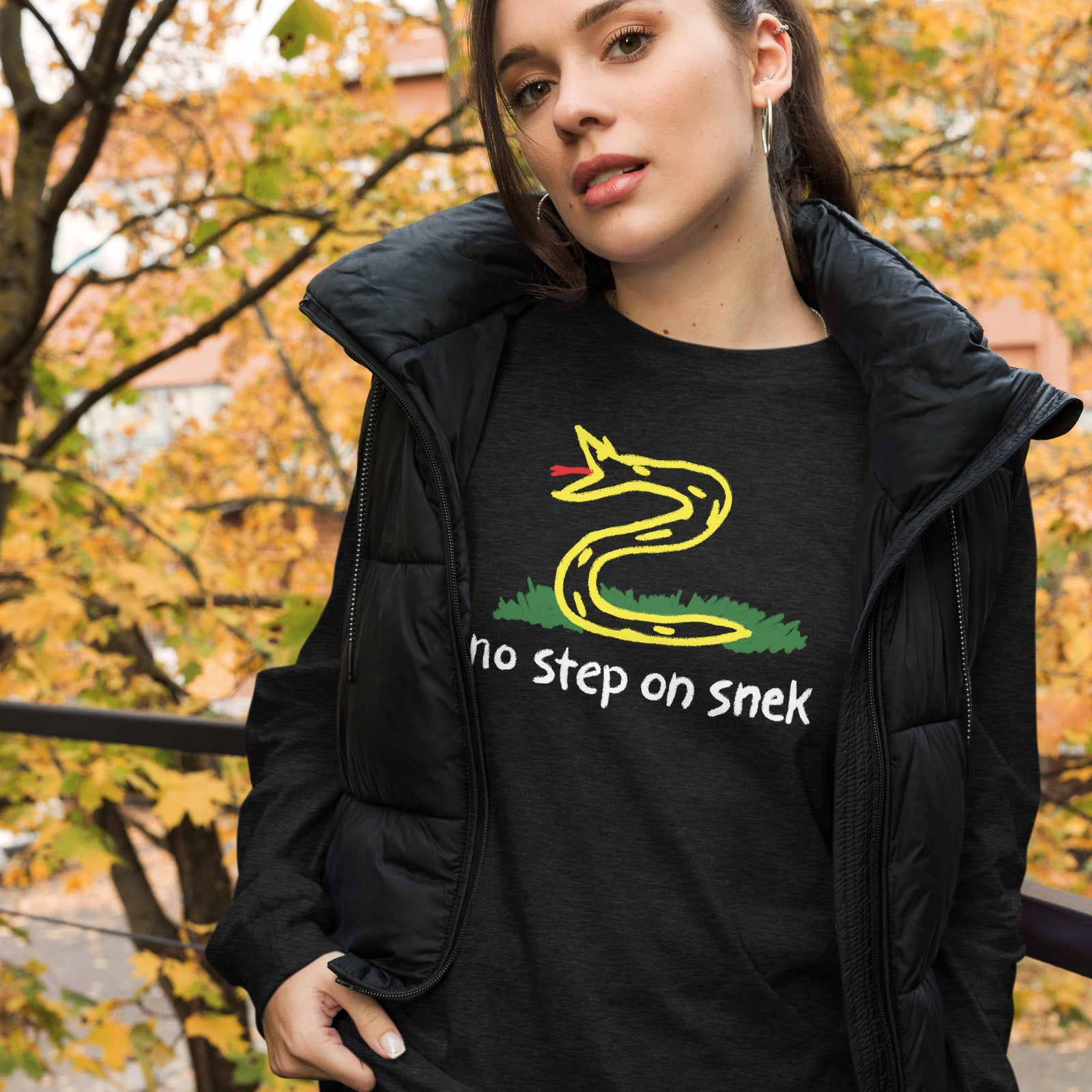 No Step On Snek Long Sleeve T-Shirt