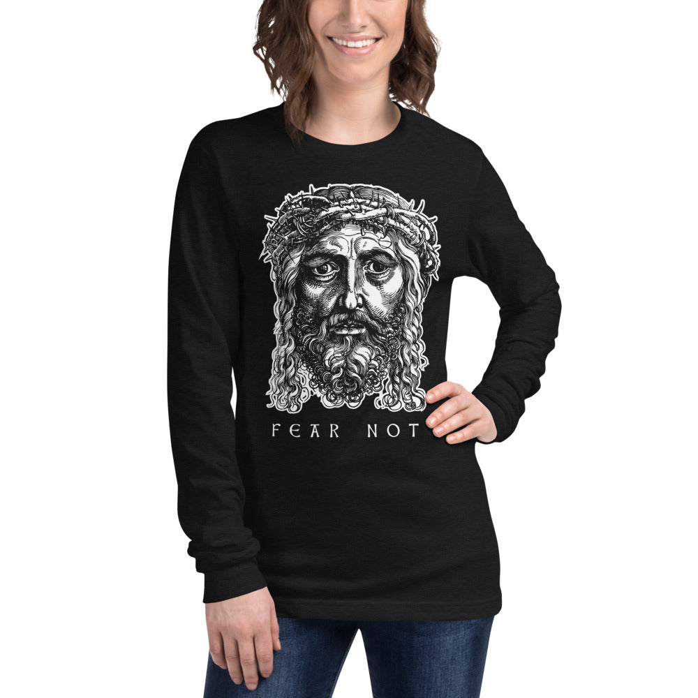 Jesus Fear Not Long-Sleeve Unisex Graphic T-Shirt
