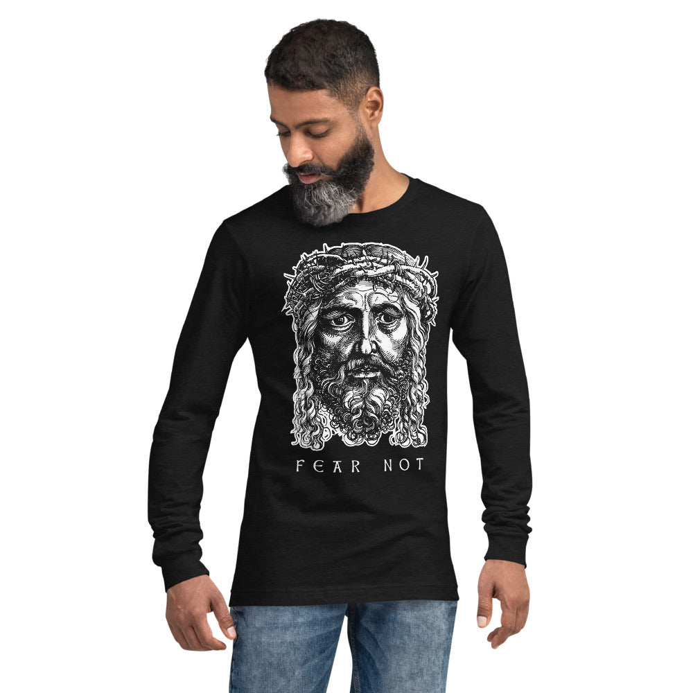 Jesus Fear Not Long-Sleeve Unisex Graphic T-Shirt