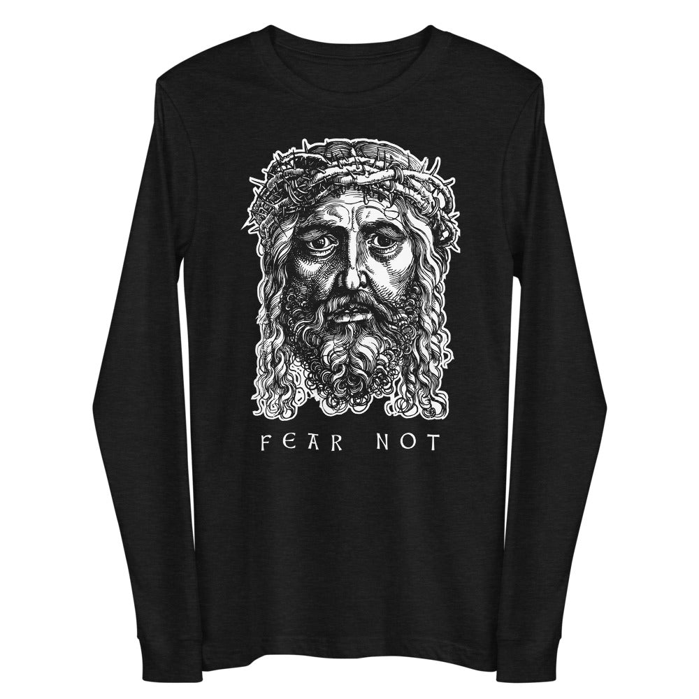 Jesus Fear Not Long-Sleeve Unisex Graphic T-Shirt