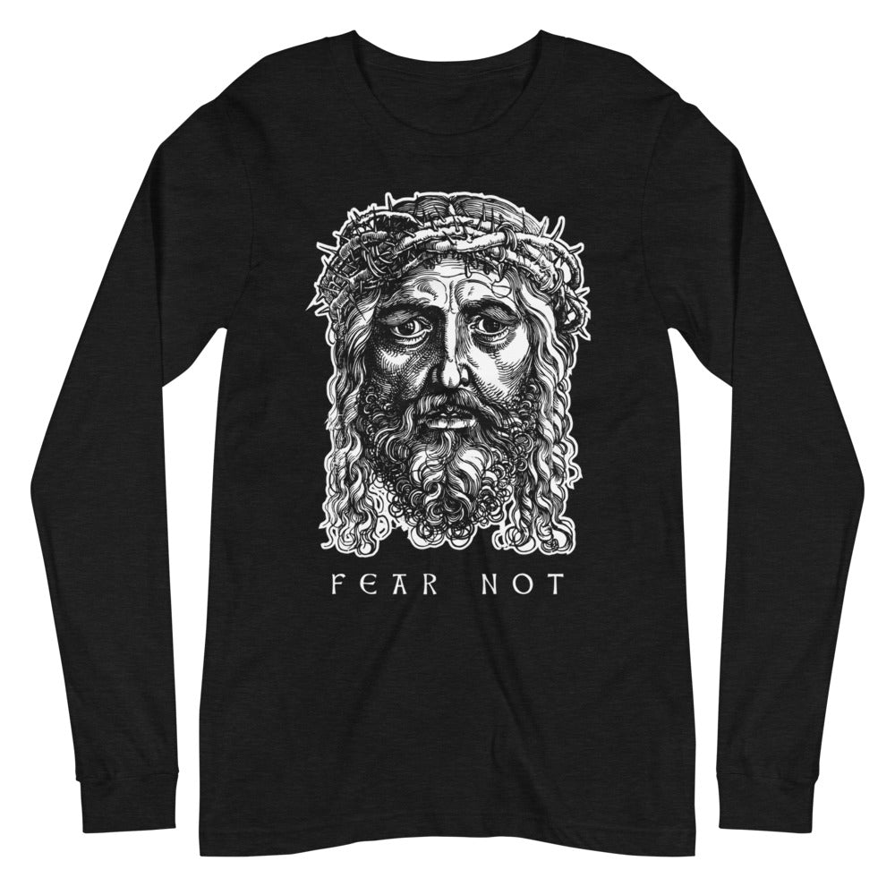 Jesus Fear Not Long-Sleeve Unisex Graphic T-Shirt