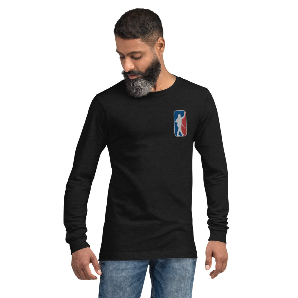 Kyle Walks FAAFO Self Defense Unisex Long Sleeve Embroidered Tee