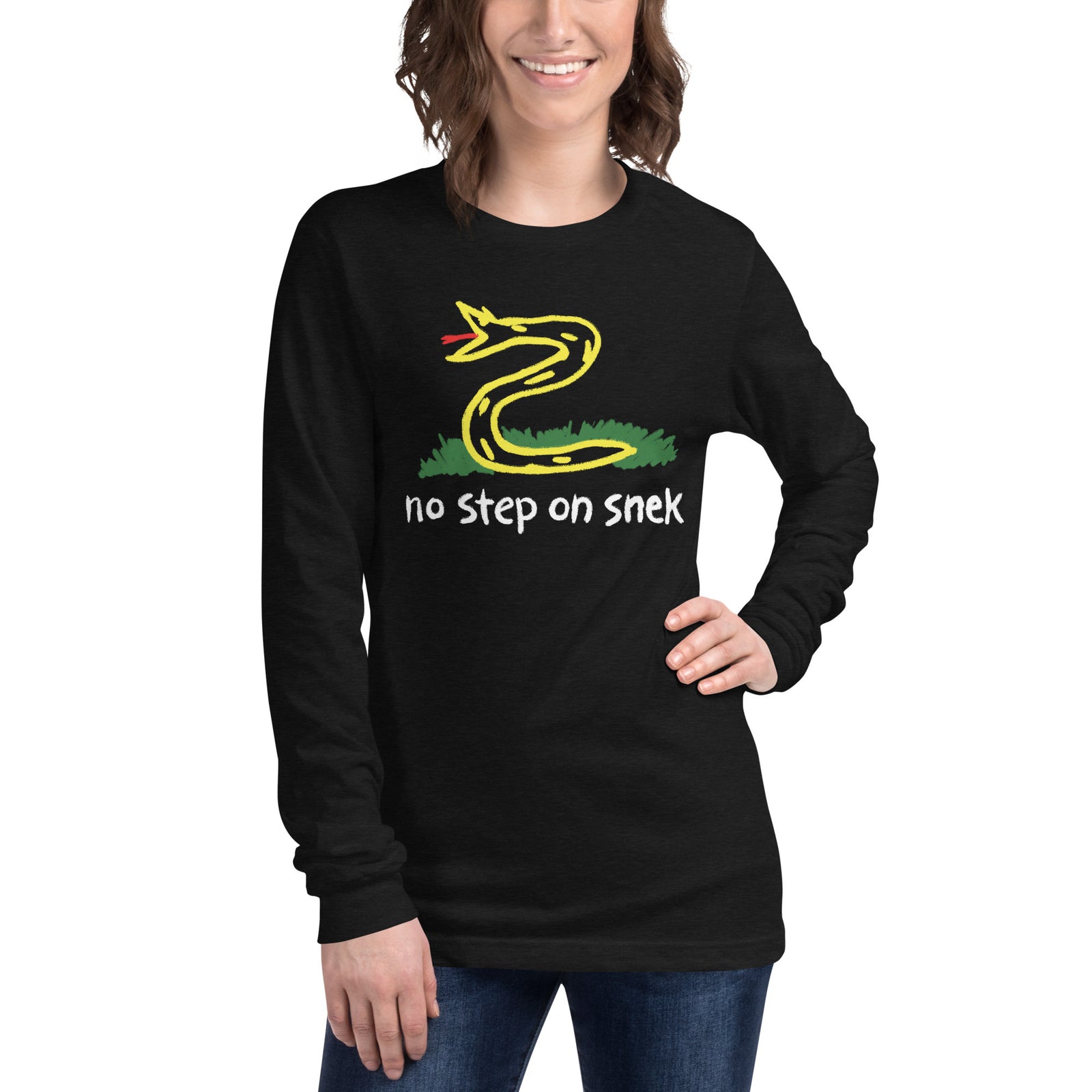 No Step On Snek Long Sleeve T-Shirt