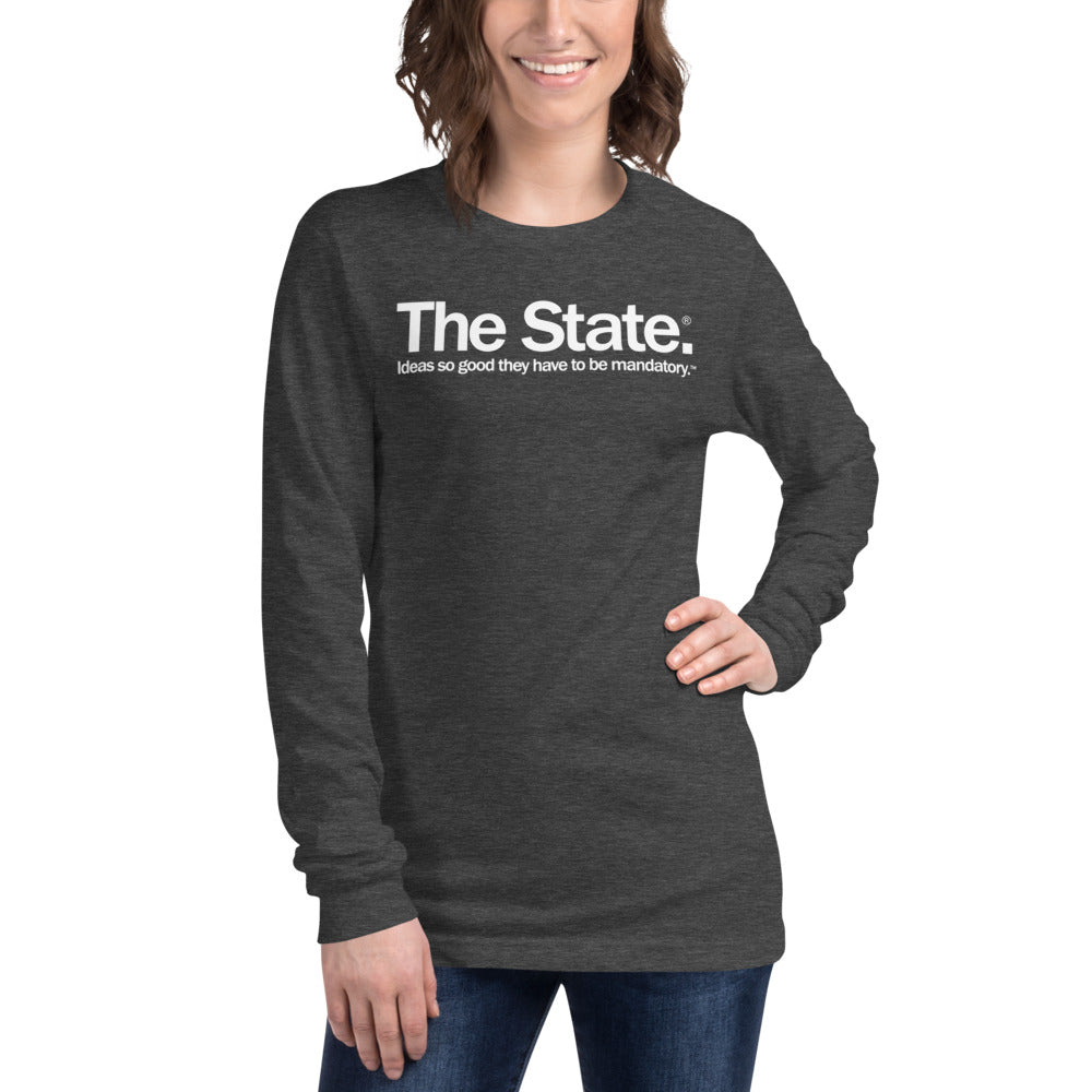 Mandatory Ideas Long Sleeve Statism T-shirt