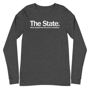 Mandatory Ideas Long Sleeve Statism T-shirt