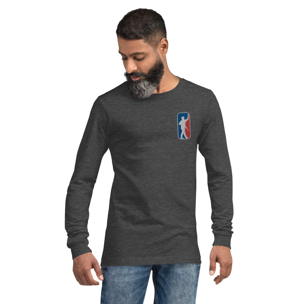 Kyle Walks FAAFO Self Defense Unisex Long Sleeve Embroidered Tee