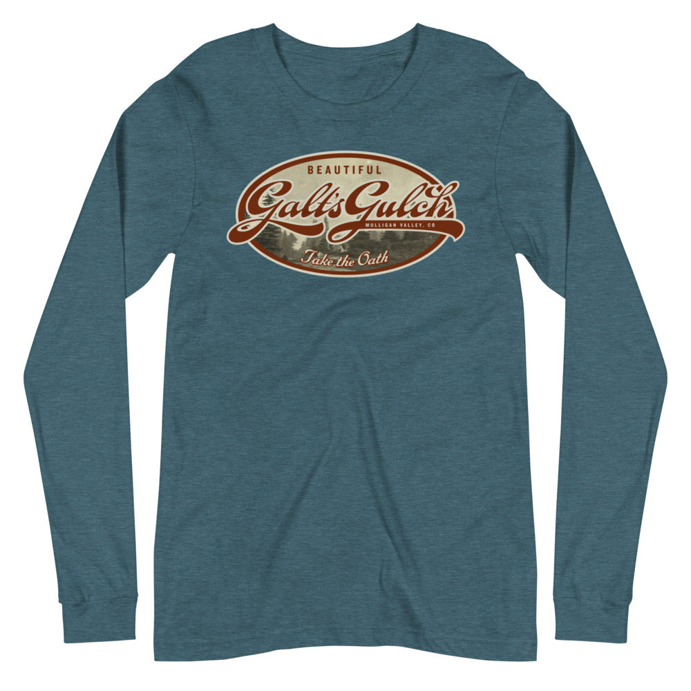 Galt&#39;s Gulch Unisex Long Sleeve Tee