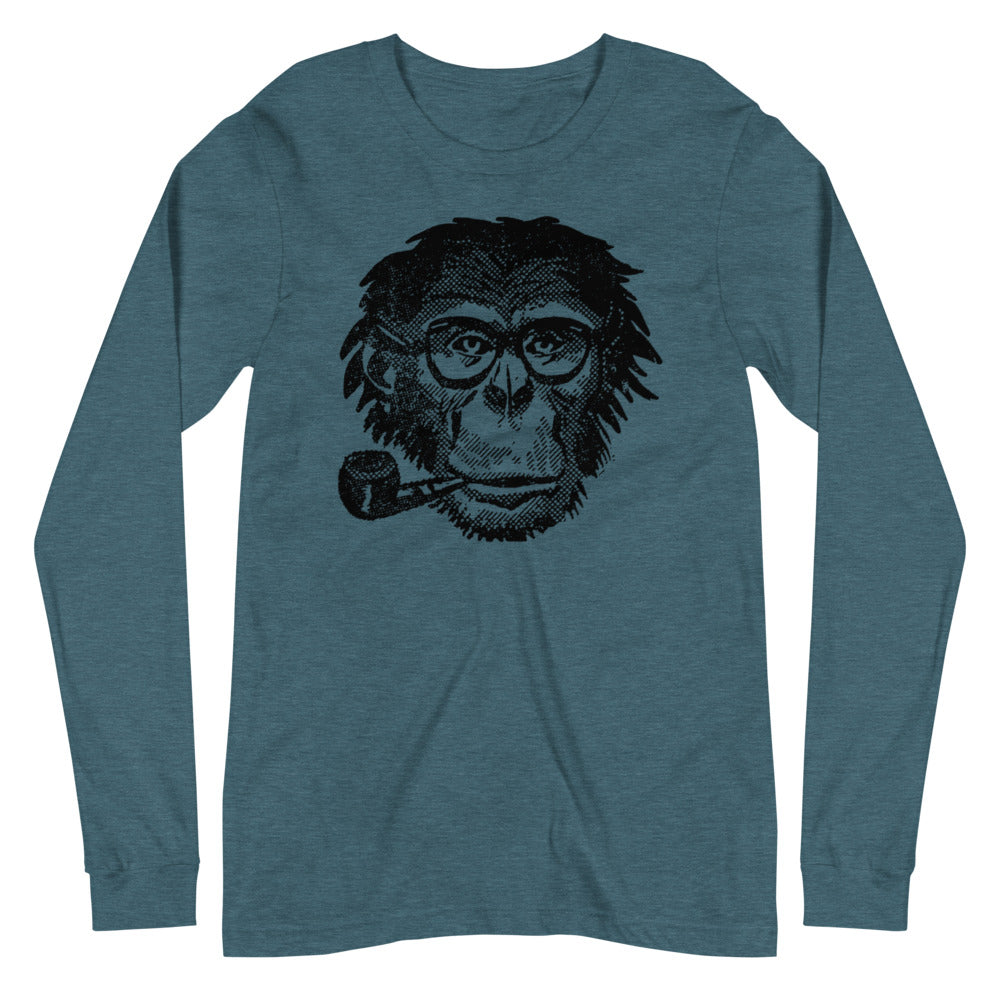 Highly Evolved Chimpanzee Unisex Long Sleeve Graphic Tee