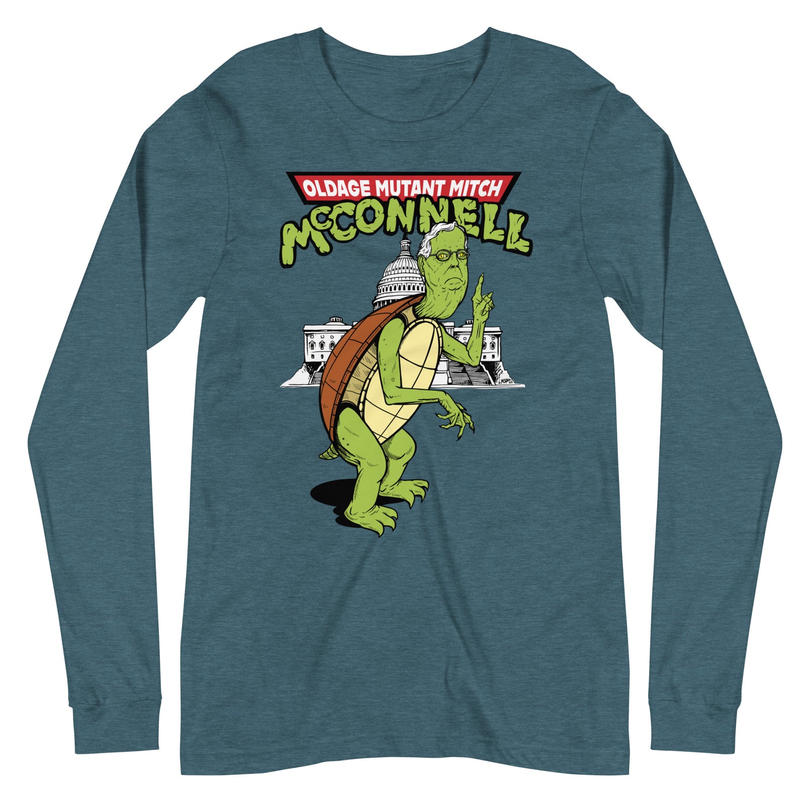 Old Age Mutant Mitch McConnell Long Sleeve Tee