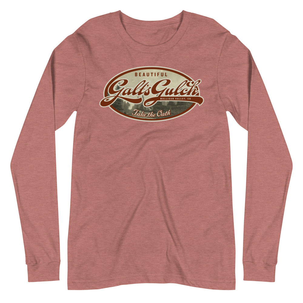 Galt&#39;s Gulch Unisex Long Sleeve Tee