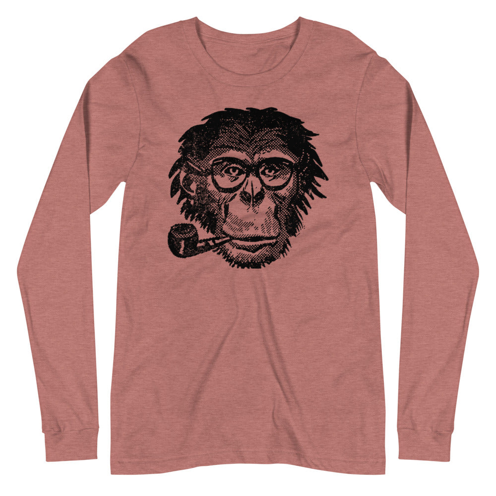 Highly Evolved Chimpanzee Unisex Long Sleeve Graphic Tee