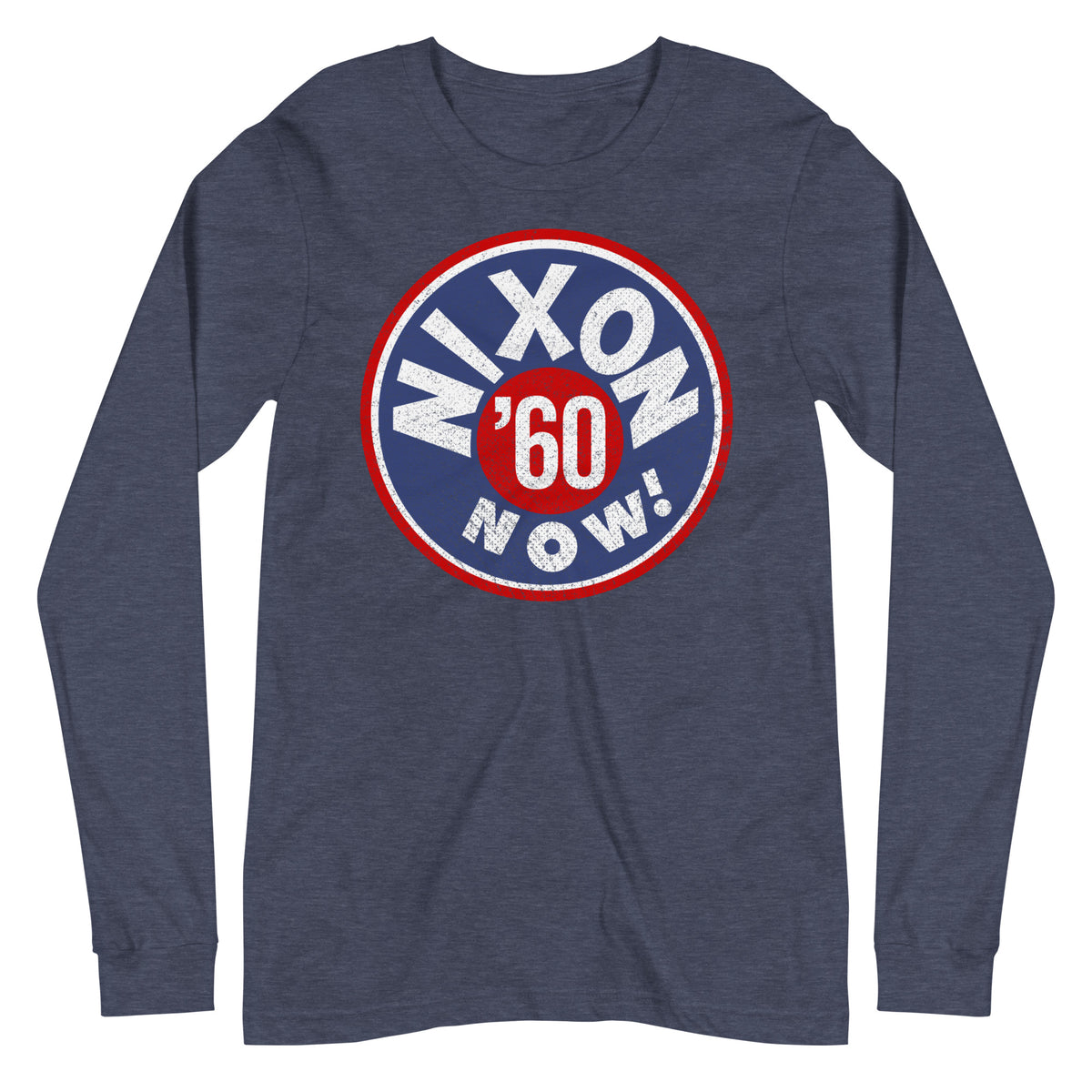 Nixon Now Retro 1960 Campaign Long Sleeve Tee